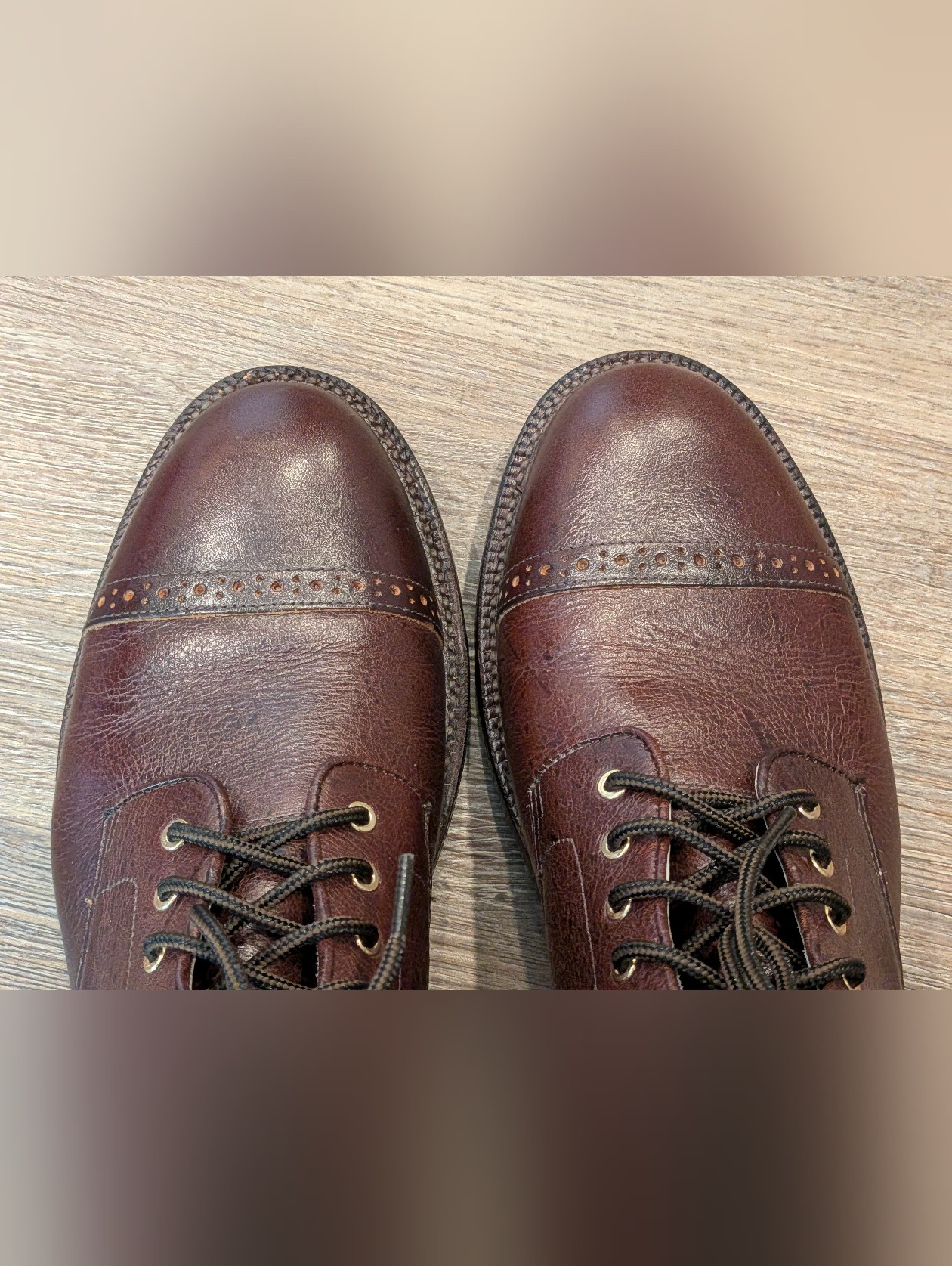 Grant Stone Garrison Boot In Crimson Kudu Leather Mens Size 9.5 E — image 6 of 8